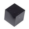 Cube Shaped Jet Black Base (3"x3"x3")